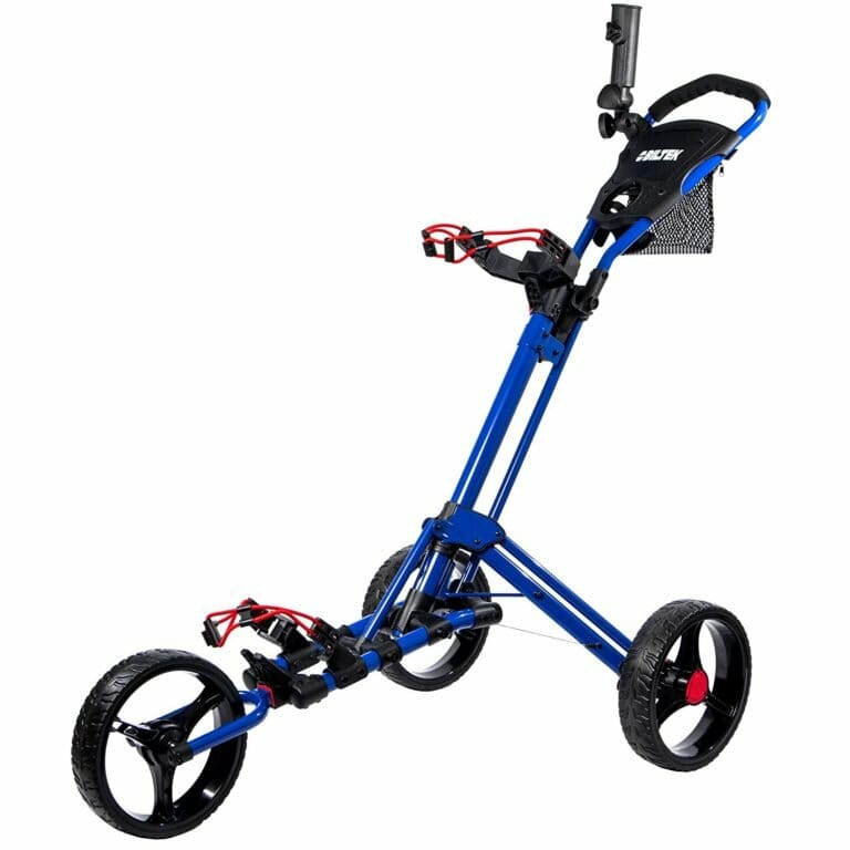 best self propelled golf push cart