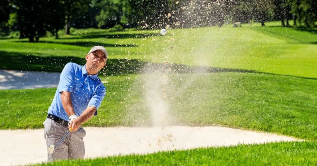 Golf Bunker Shot